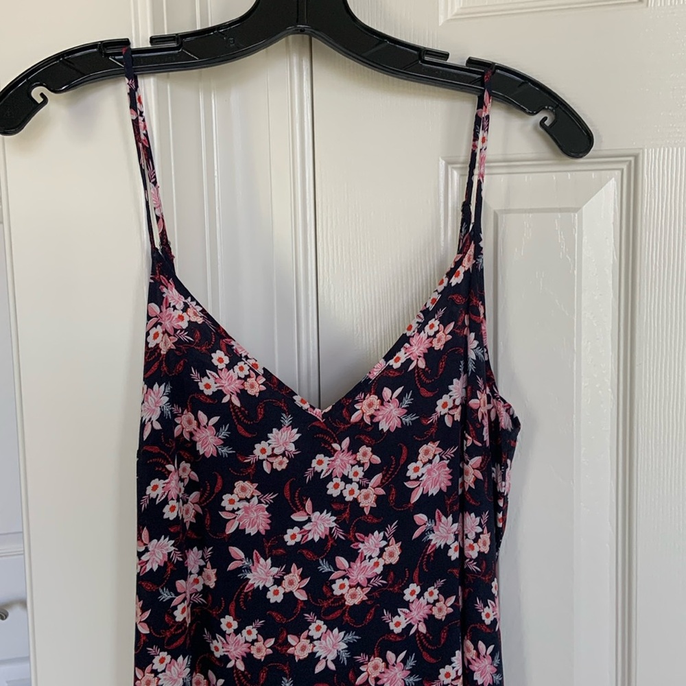 Loft flowery slip dress.